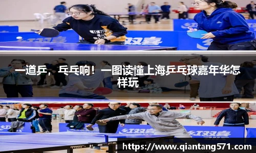一道乒，乓乓响！一图读懂上海乒乓球嘉年华怎样玩